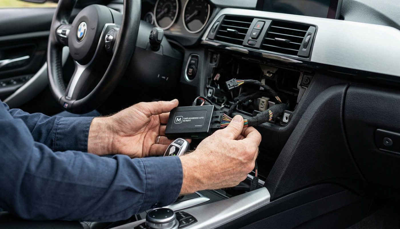 Comment installer rapidement un système CarPlay / Android Auto dans une BMW ?